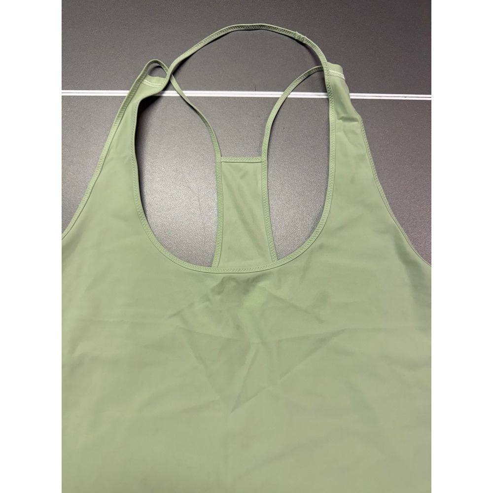 Lululemon‎ Essential Tank Top Mint Green Racerback Yoga Athletic Shirt Size 10 - Picture 5 of 7